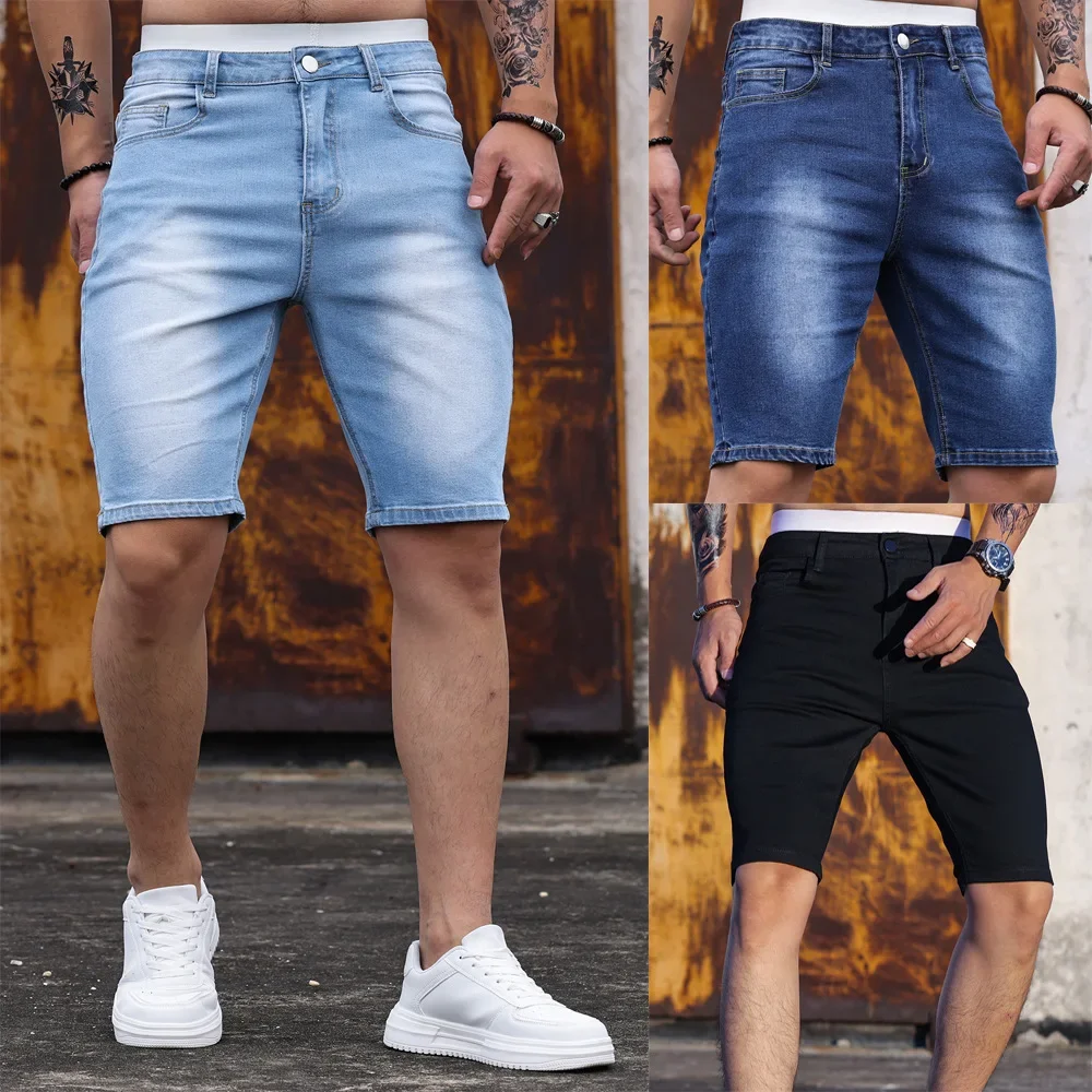 Men Jeans Shorts Strecth Washe - Levis Jeans 501 ulasan dan harga