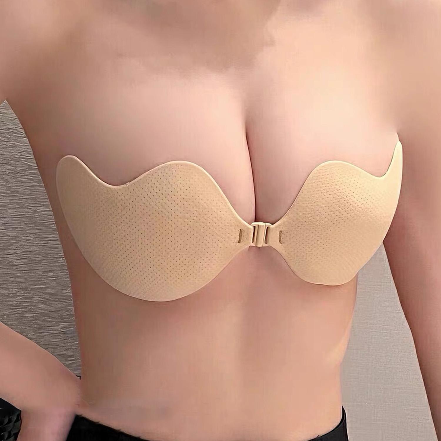 Backless Invisible Push Up Bra - Strapless Bra Adhesive ulasan dan harga