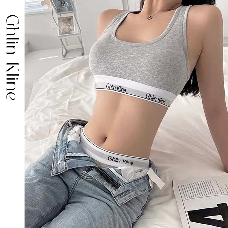 2PCS Ghlin Kline Underwear wit - Cotton Bra Everyday ulasan dan harga