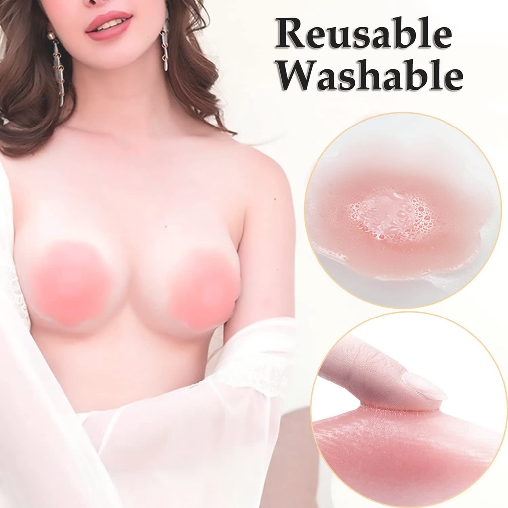 6/12PCS Invisible Self Adhesiv - Strapless Bra Adhesive ulasan dan harga