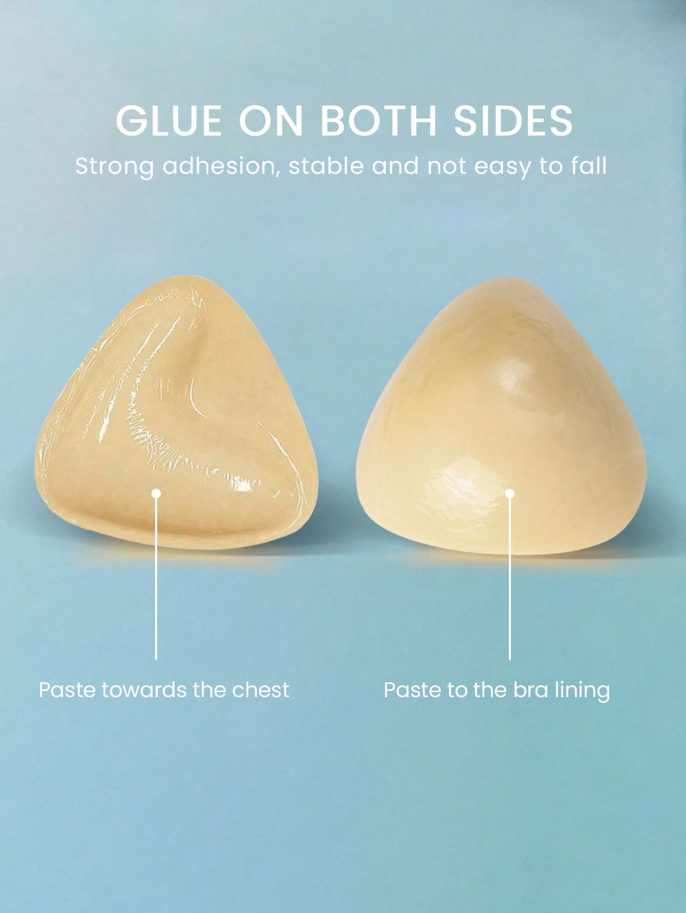 2pcs Reusable Double-Sided Adh - Strapless Bra Adhesive ulasan dan harga